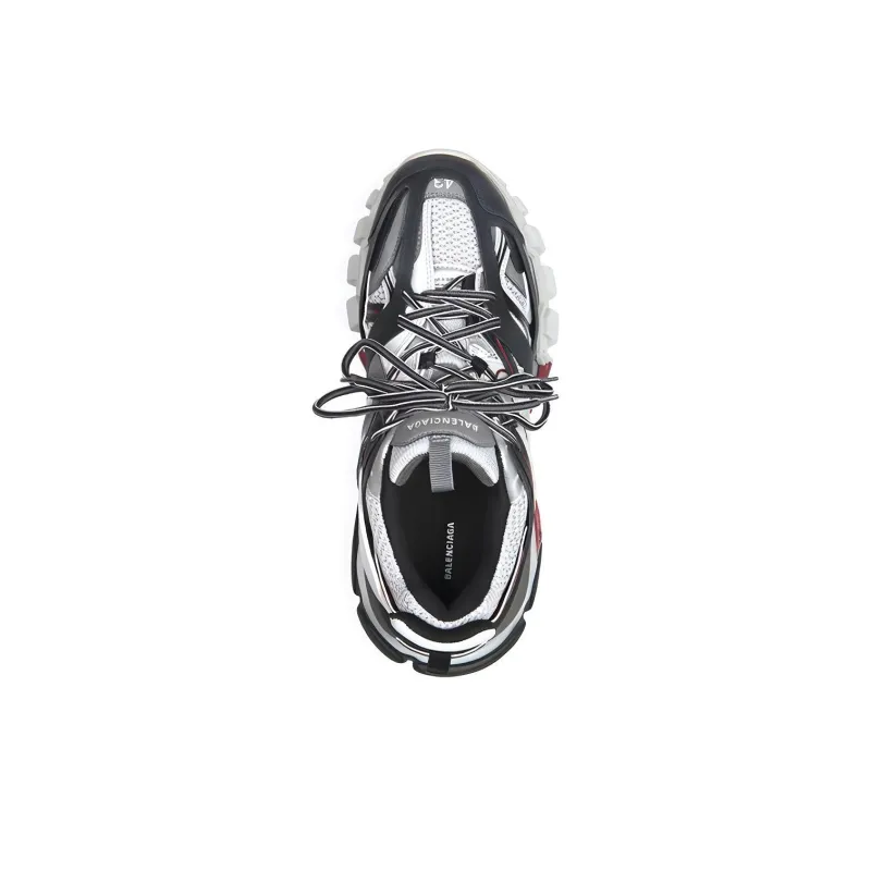 Balenciaga Track Trainer 'White Grey Red'-2