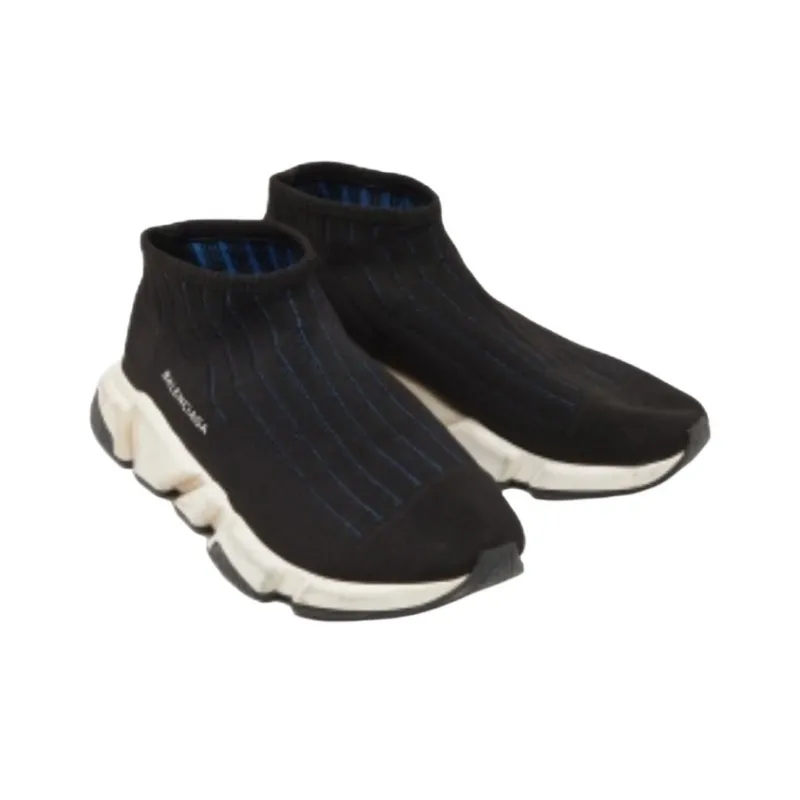Balenciaga Speed Trainer Low 'Navy Stripes'-2