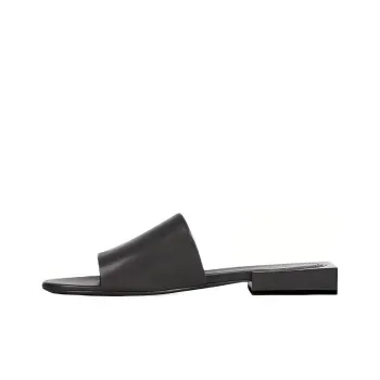 Balenciaga Box Mule Sandal Black Women's
