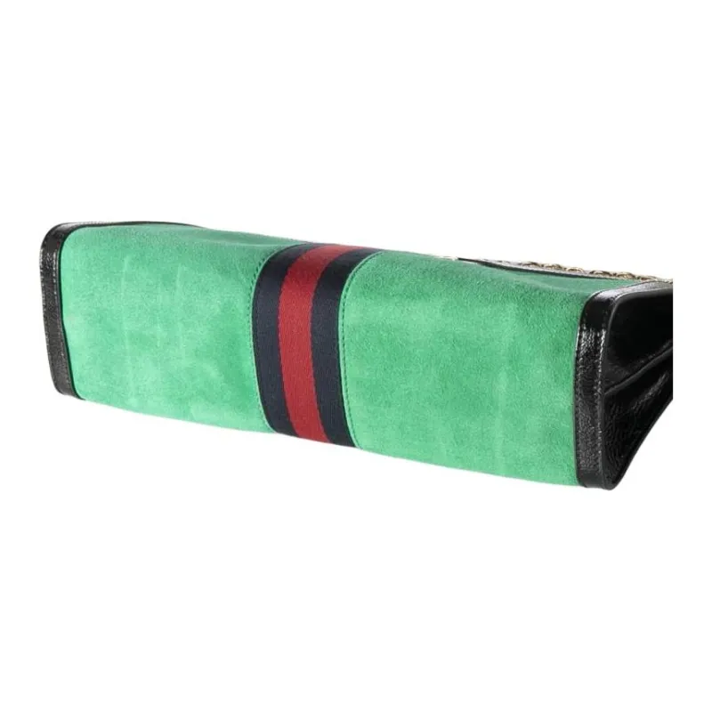 GUCCI Ophidia Suede Cow Leather Crossbody Bag Shoulder Bag Women's Green-2