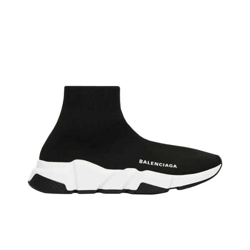 Balenciaga Speed Recycled Black White Women's-1