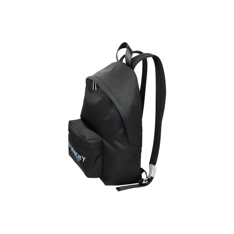 GIVENCHY Nylon Fabric Backpack Unisex Black-2
