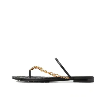 Bottega Veneta Flip Flops Women's Black