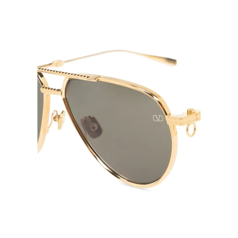 Valentino Aviator Sunglasses-2