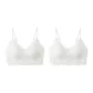 G Set-Lace Floral-White+White (2 Pcs)