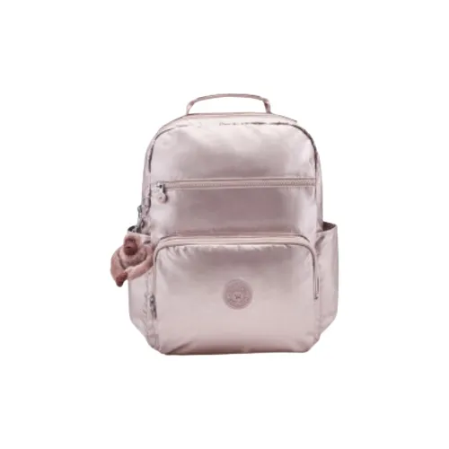 Kipling Backpacks Metal Quartz Color