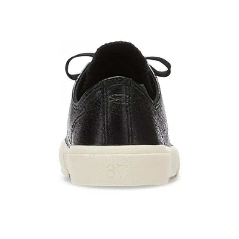 Balenciaga Paris Low Top Sneakers 'Black Leather And White Rubber' Women's-5