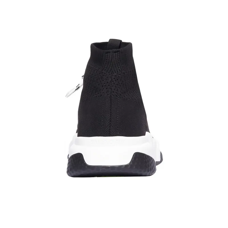 Balenciaga Speed Trainer Lace-Up 'Black White'-4