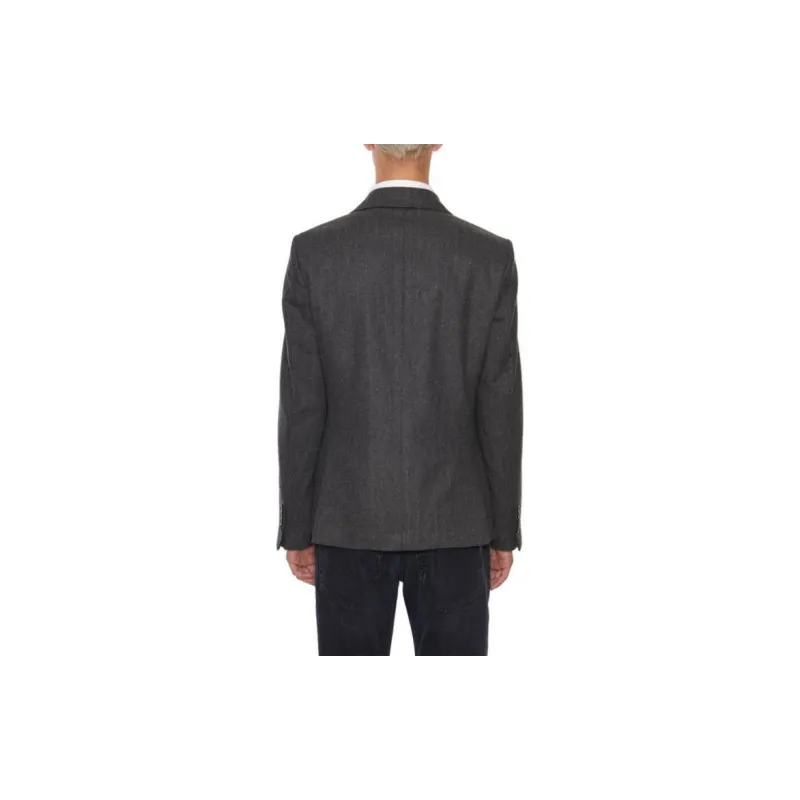 DANIELE ALESSANDRINI Business Suits Coats Men's Black-1