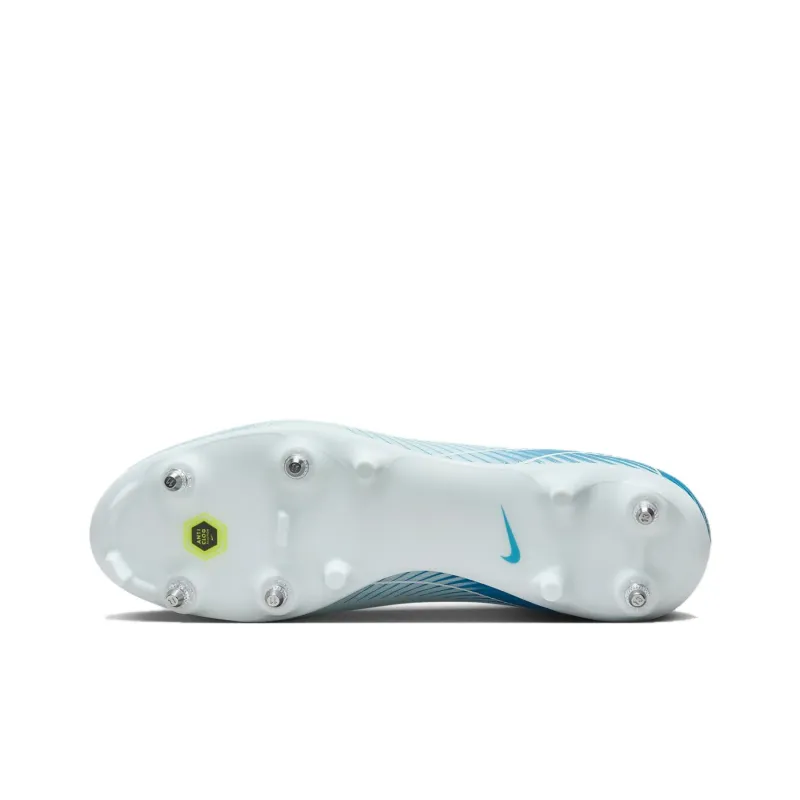 Nike Mercurial Superfly 10 Anti Slip Wear Resistant Soccer Shoes Unisex Blue-5