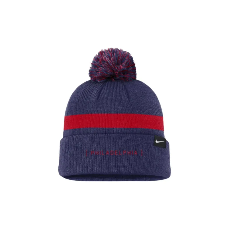 Nike Philadelphia Phillies Hometown Peak Men's Nike Mlb Cuffed Pom Beanie-1