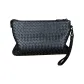 Black Sheepskin Woven Tubas