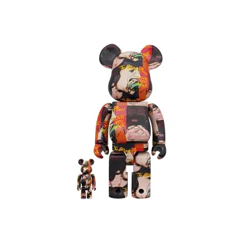 BE@RBRICK Andy Warhol X The Rolling Stones Love You Live