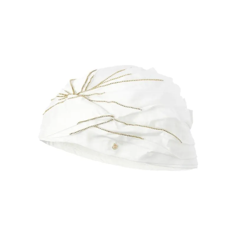 Maison Michel Carrie Chains Turban-0