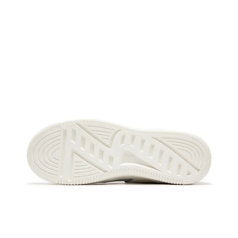 361° Anti Slip Wear Resistant High Top Skateboard Shoes Men's White Gray-4