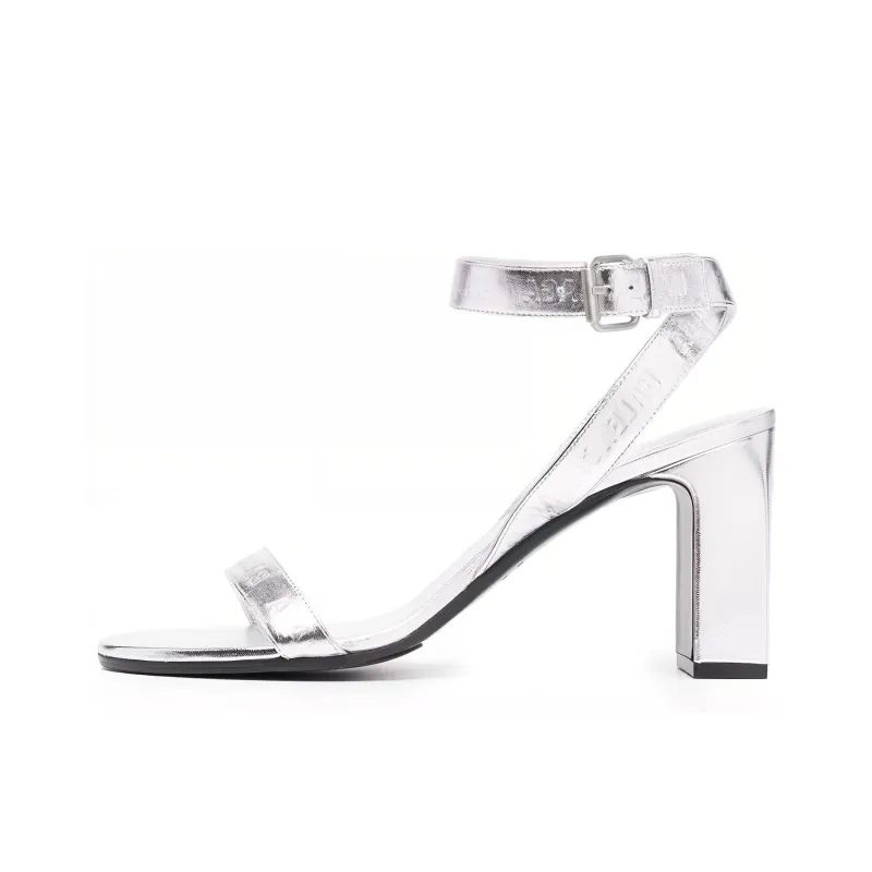 Balenciaga Metallic-finish Sandals-0