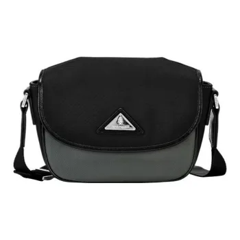 Hush Puppies Cow Leather Shoulder Bag Men's Multicolor
