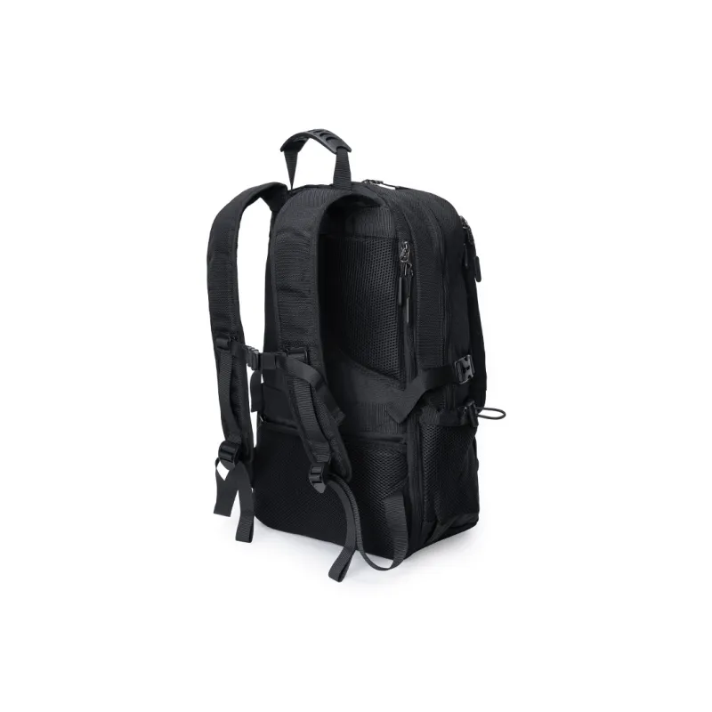 GUSKI Polyester Backpack Men's Black-3