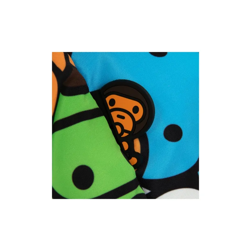 BABY MILO STORE BY A BATHING APE Cartoon Pattern Portable Shopping Bag Regular Unisex Camouflage-3