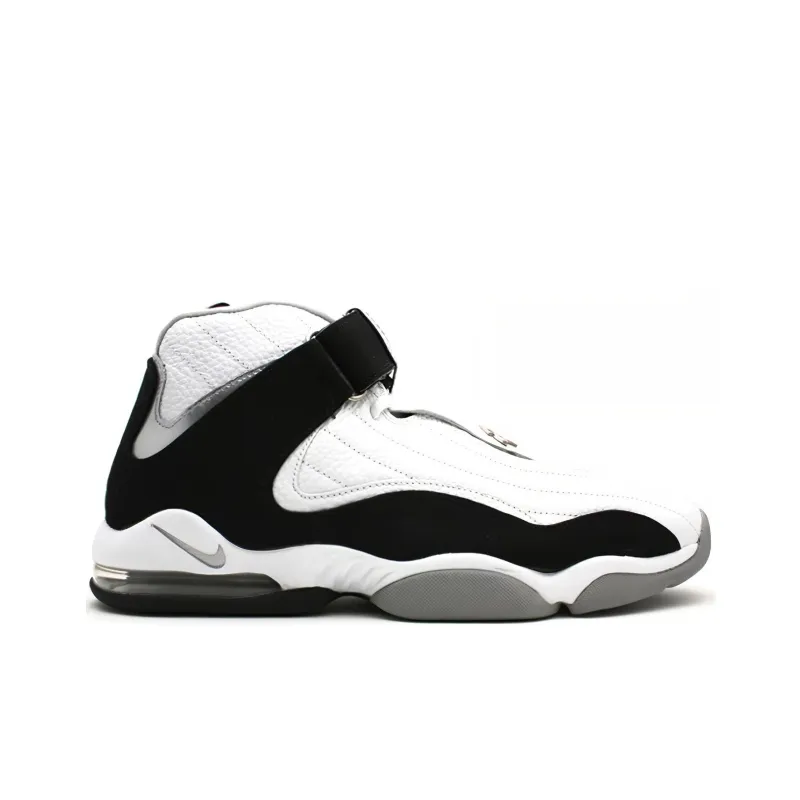Nike Air Penny Iv White Black Silver-1