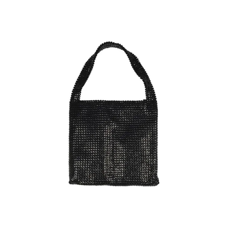 Paco Rabanne Pixel Mesh Embellished Shoulder Bag-0