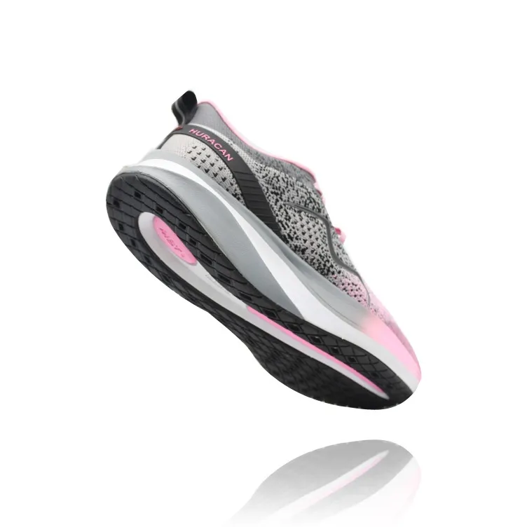 MBT Running Shoes Women's Low Top Gray/White-4