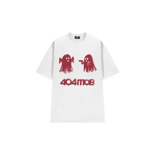 404MOB GANG T-Shirts Unisex White