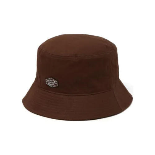 :CHOCOOLATE Cotton Bucket Hats Unisex Red Brown