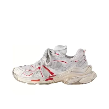 Balenciaga Runner Low Top Casual Shoes Women's White