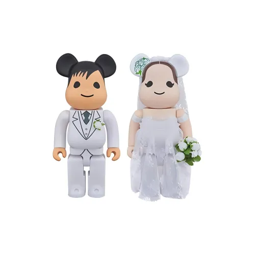 BE@RBRICK Greeting Marriage 2 Plus White