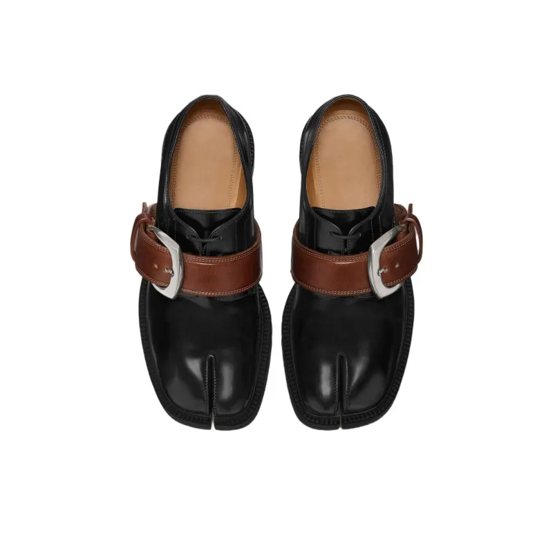 Maison Margiela Tabi Combat Derby Low-Top Shoes-4
