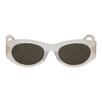 FENDI Acetate Irregular Shape Sunglasses Unisex