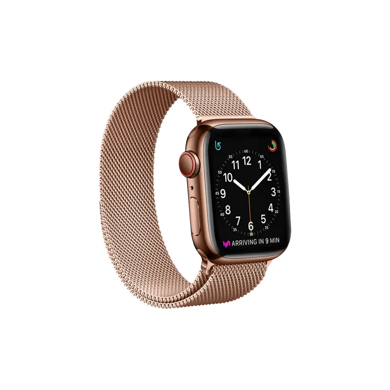 FUDIEN Compatibility Apple Full Collection S9 Beige Blue Nice Watch Bands Approximately 250mm Unisex-5