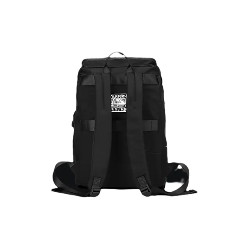 FAIRWHALE Fabric Backpack Backpack Backpack Laptop Bag Regular Men's Black & Black-1