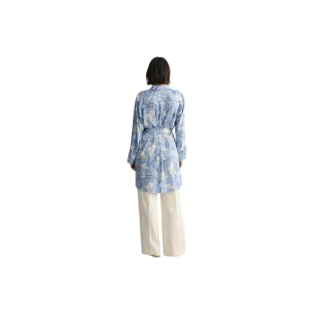 GANT Long Sleeved Dress Women's Light Blue