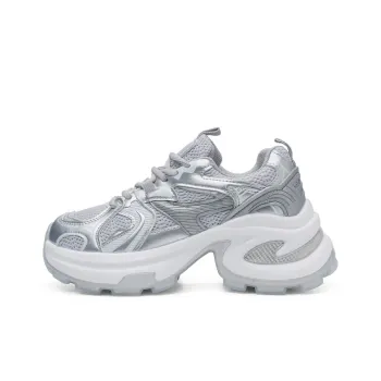 La Chapelle Abrasion Resistant Slip Resistant Low Top Chunky Sneakers Women's