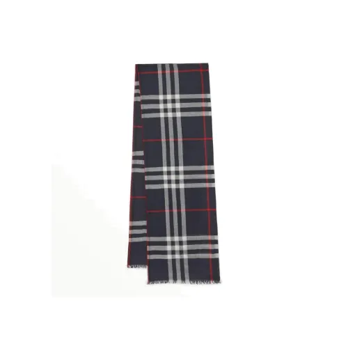 Burberry Lightweight Check Wool silk Scarf