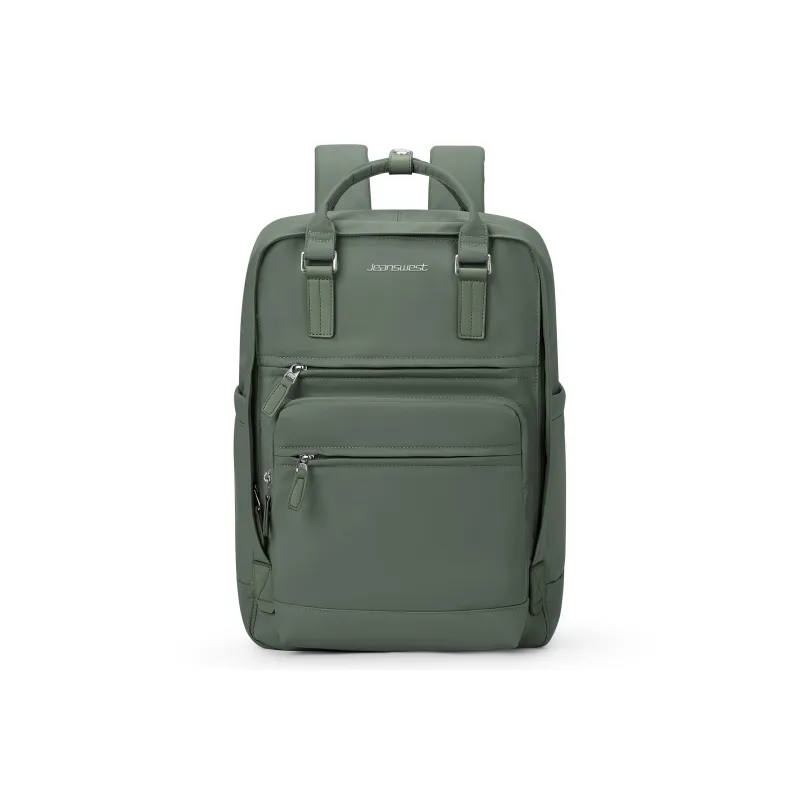 JEANSWEST Fabric Backpack Laptop Bag Regular Unisex Multicolor-0