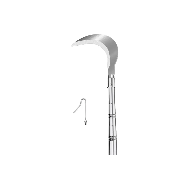 The Realm Of Fishing Fishing Net Pole Fishing Grass Cutter Stainless Steel Fishing Nets-6