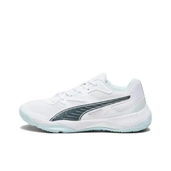 PUMA Anti-Slip Wear-Resistant Breathable Support Low-Top Training Shoes Unisex White Blue