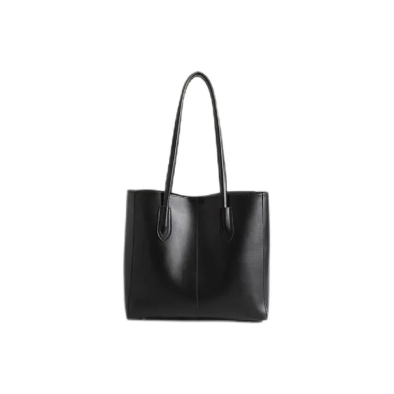 Carksky PU Handbag Shoulder Bag Regular Women's Coffee/Black-5