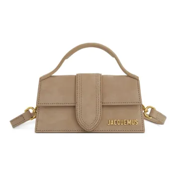 Jacquemus Calfskin Handbag Mini Women's Umber