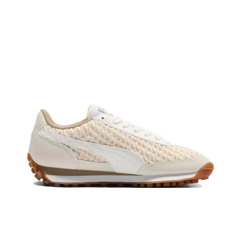 PUMA Easy Rider Anti Slip Wear Resistant Low Top Casual Shoes Women's Ecru-1