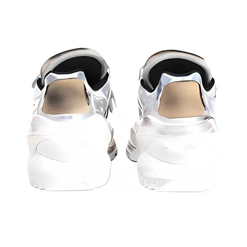Maison Margiela Low Top Chunky Sneakers Women's Silver-4