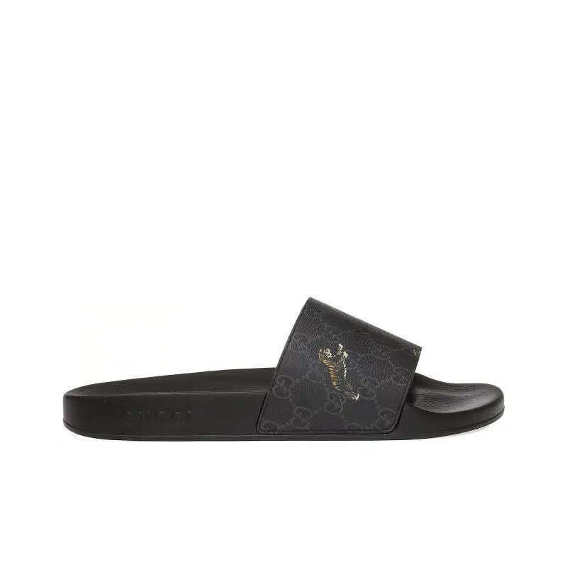 GUCCI Gg Supreme Slide 'Tiger'-1