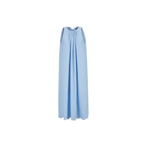 URBAN REVIVO Sleeveless Dresses Women's Sky Blue