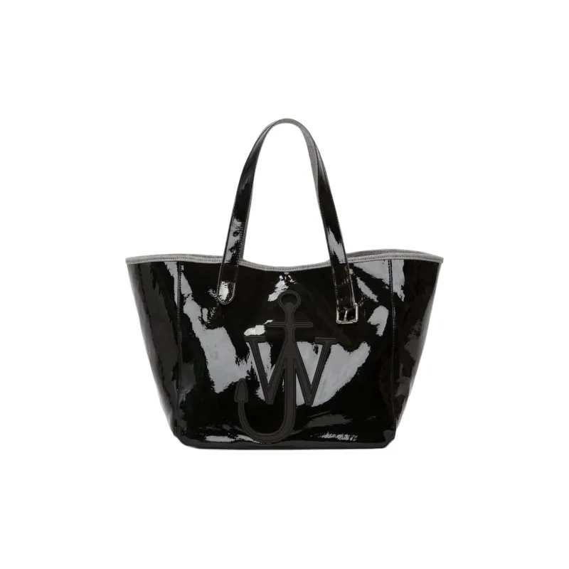 JW Anderson Belt Coated finish Denim Tote Bag-0