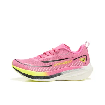 DUANGOU Running Shoes Unisex Low Top Watermelon Red/Yellow Black