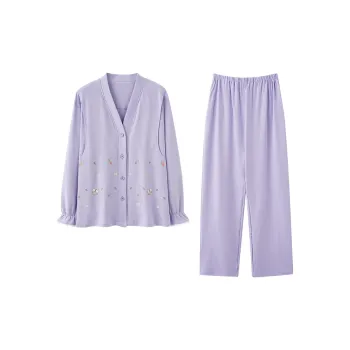 MIIOW Pajama Set Women's Purple