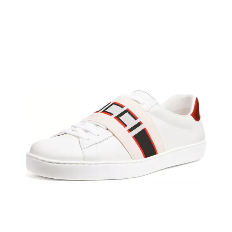 GUCCI Ace Leather Sneakers-1
